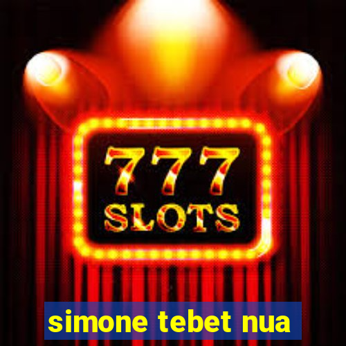 simone tebet nua